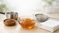 亜麻仁ジェルマスクの作り方｜成熟肌の乾燥に“とろみ”でうるおい膜ケア