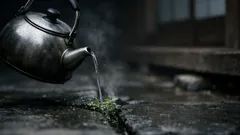 除草剤なしでOK 熱湯をかけるだけの雑草対策が想像以上に効いた話