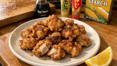 油大さじ1でカリッと:フライパンで作る「揚げない唐揚げ」レシピ