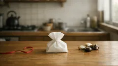 ペーパーフィルターで簡単ラッピング!折るだけでできる手作りギフトバッグ