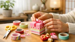 2026年バレンタインは紙コップで箱型ラッピング、マステで簡単かわいく仕上げる方法