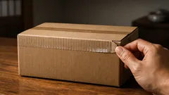 段ボールのテープが剥がれないときは親指だけでOK、カッター不要の開封ワザ