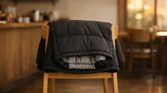 外食先でコートの裾が床につかない椅子の背もたれテクを10秒で