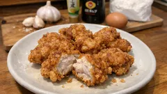 衣までおいしい唐揚げ—卵入りの衣と二度揚げでカリッとジューシーに作るコツ