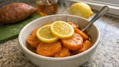 鍋ひとつでほっくり「さつまいもの蜂蜜レモン煮」—甘さすっきり、冷めてもおいしい
