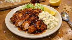 揚げ焼きで後片づけラク!甘酢だれが照りっと決まる基本のチキン南蛮